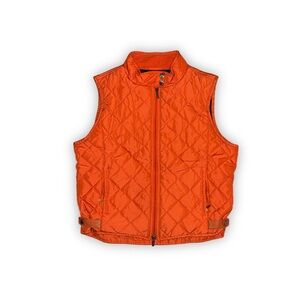 Ralph Lauren Sport Orange Quilted Vest